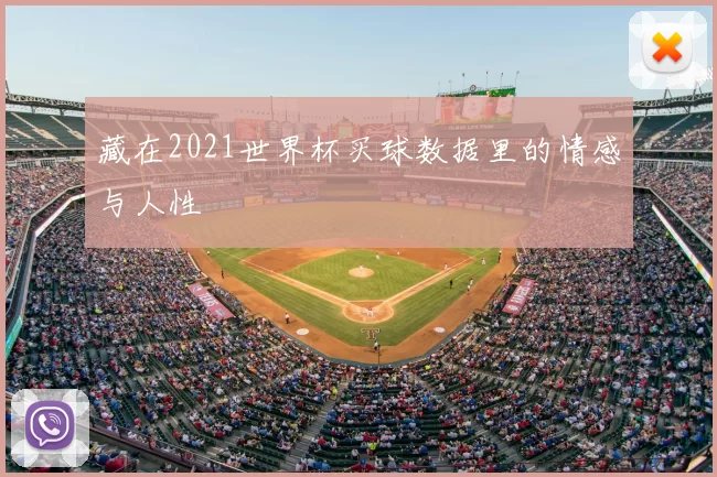 藏在2021世界杯买球数据里的情感与人性