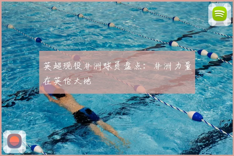 英超现役非洲球员盘点：非洲力量在英伦大地