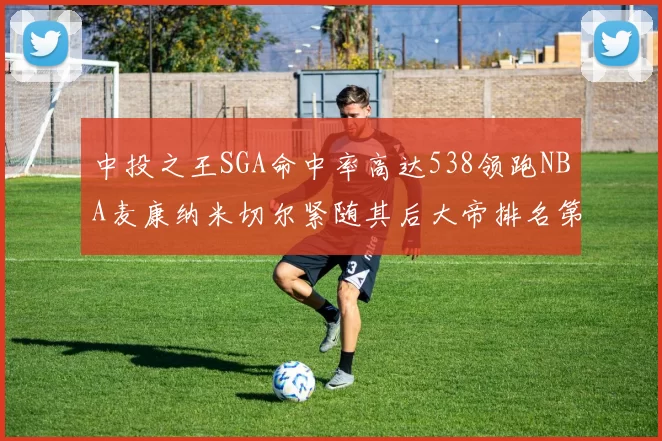 中投之王SGA命中率高达538领跑NBA麦康纳米切尔紧随其后大帝排名第七
