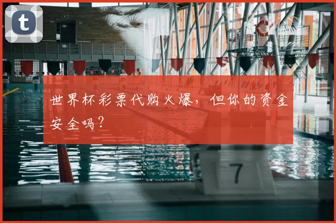 世界杯彩票代购火爆,但你的资金安全吗?