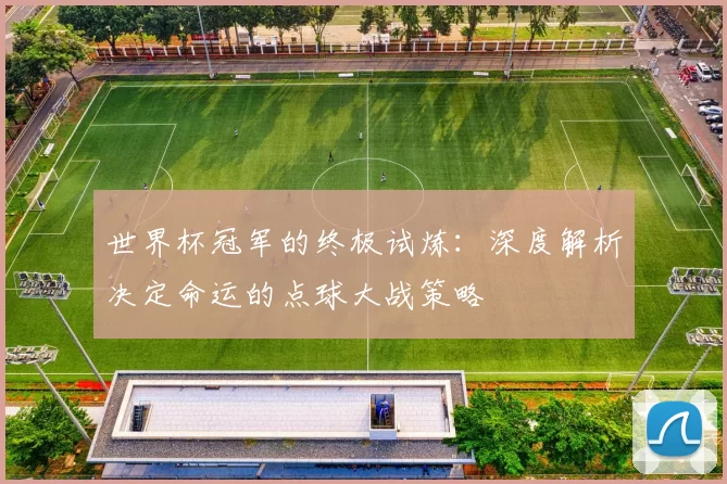 世界杯冠军的终极试炼:深度解析决定命运的点球大战策略