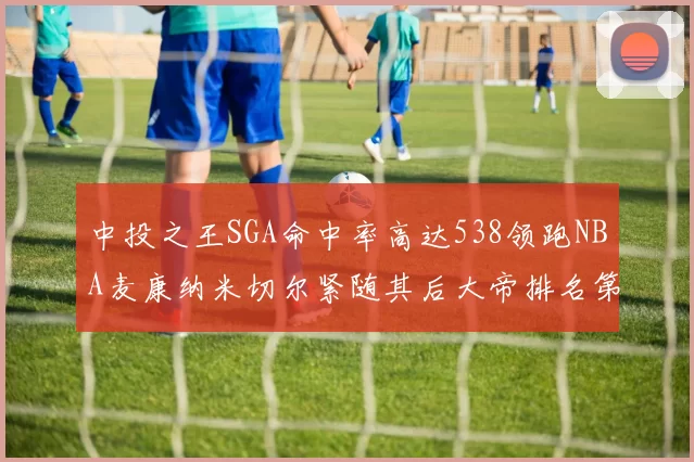 中投之王SGA命中率高达538领跑NBA麦康纳米切尔紧随其后大帝排名第七