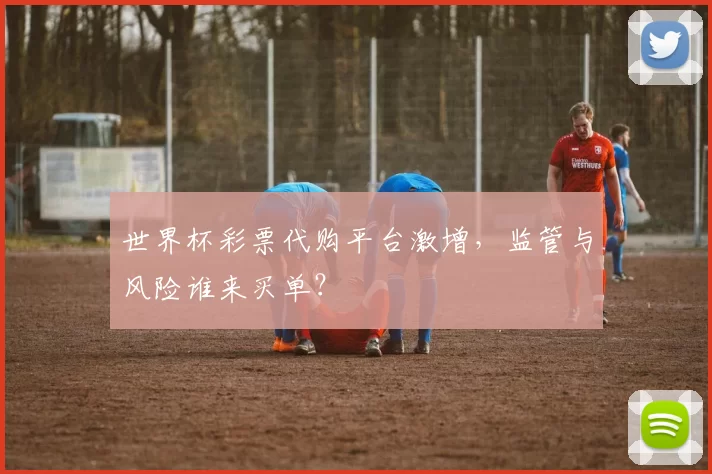 世界杯彩票代购平台激增，监管与风险谁来买单？
